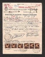 0217 REGNO - Duplicazione Buoni Fruttiferi - Sei 50 Cent (11-Aerea) Su Intero Modulo Domanda - Posta Militare N.53 12.6. - Other & Unclassified