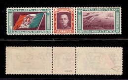 0228 REGNO - 1933 - Servizio Di Stato - Trittico (1-Servizio Aereo) - Gomma Integra - Ottimamente Centrato - Molto Bello - Other & Unclassified