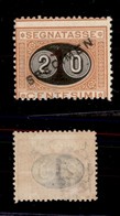 0247 REGNO - 1890 - Specimen (Saggio UPU) - 20 Cent Su 1 (18-Segnatasse) - Gomma Originale - Raro - Cert. Raybaudi - Altri & Non Classificati