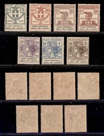 0287 REGNO - 1924 - Parastatali - Cassa Nazionale Assic. Inf. Lavoro (17/23) - Serie Completa - Gomma Integra (625) - Other & Unclassified