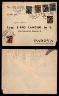 0328 OCCUPAZIONI - FIUME/OCCUPAZIONE JUGOSLAVIA - Busta Per Padova Con Affrancatura Multipla (14a+15+16eh+17+18+19a) - 2 - Altri & Non Classificati