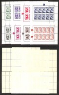0361 EMISSIONI LOCALI - AOSTA - 1944 - Minifogli (9/16) - Serie Completa - Gomma Integra (990) - Andere & Zonder Classificatie
