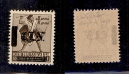 0392 EMISSIONI CLN - TORINO - 1945 - 30 Cent (Errani 8a) Con Doppia Soprastampa - Gomma Integra - Raybaudi - Other & Unclassified