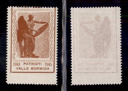 0408 EMISSIONI CLN - VALLE BORMIDA - 1945 - 5 Cent (9ga) Senza Valore (esemplare Di Bordo Foglio) - Sempre Senza Gomma - - Sonstige & Ohne Zuordnung