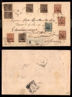 0501 UFFICI POSTALI ALL’ESTERO - LA CANEA - Raccomandata Per Livorno Del 16.7.09 Con Affrancatura Multipla Per 70 Cent ( - Autres & Non Classés