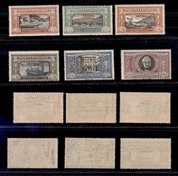 0546 COLONIE ITALIANE - ERITREA - 1924 - Manzoni (71/76) - Serie Completa - Gomma Integra - Diena (1.875) - Altri & Non Classificati