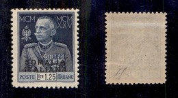 0600 COLONIE ITALIANE - SOMALIA - 1926 - 1,25 Lire Giubileo (69) Dentellato 11 - Gomma Integra Con Falla Naturale Origin - Autres & Non Classés