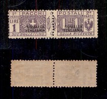 0614 COLONIE ITALIANE - SOMALIA - 1923 - 1 Lira (11-Pacchi Postali) - Gomma Integra (1.100) - Autres & Non Classés