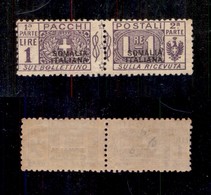 0614 COLONIE ITALIANE - SOMALIA - 1923 - 1 Lira (11-Pacchi Postali) - Gomma Integra (1.100) - Other & Unclassified