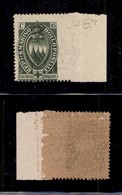 0658 SAN MARINO - 1923 - 15 Cent Croce Rossa (92a) Non Dentellato A Destra - Gomma Integra - Cert. Raybaudi (1.350) - Autres & Non Classés