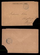 0726 OLTREMARE - CINA - 1893 - Shanghai Local Post - Postage Paid 1 Cent - Diena - Autres & Non Classés