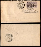 0877 ITALIA - POSTA AEREA - 1917 (28 Giugno) - Palermo Napoli (7 - Longhi 876/17PNa) - Aerogramma Del Volo - Other & Unclassified