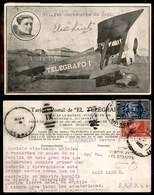 0886 ITALIA - POSTA AEREA - 1920 (2 Novembre) - Guayaquil Cuencia (26 - Longhi 1164/20NAb) - Cartolina Del Volo Con Auto - Other & Unclassified