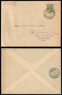 0896 ITALIA - POSTA AEREA - 1925 (3 Ottobre) - Milano Ginevra (49 - Longhi 1408/25JSa) - Aerogramma Per Bellinzona - Autres & Non Classés