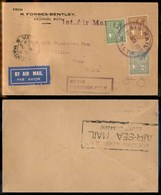 0979 ITALIA - POSTA AEREA - 1931 (18 Giugno) - Malta Genova (248 - Longhi 2408/31YVa) - Aerogramma Per Gli USA - Longhi - Sonstige & Ohne Zuordnung