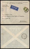 0988 ITALIA - POSTA AEREA - 1933 (4 Aprile) - Gerusalemme Roma (320 - Longhi 2807/33GLc) Aerogramma Del Volo - Autres & Non Classés