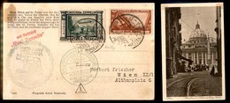 0996 ITALIA - POSTA AEREA - 1933 (30 Maggio) - Zeppelin/Volo Su Roma (Z11b) - 3 Lire (45 Aerea) + Complementare (333) Su - Sonstige & Ohne Zuordnung