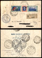 1013 ITALIA - POSTA AEREA - 1933 - Crociera Del Decennale (Longhi 2860/33SBh) - Trittico QUES (52O - Aerea) Su Aerogramm - Sonstige & Ohne Zuordnung