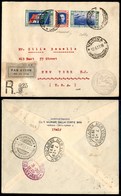 1014 ITALIA - POSTA AEREA - 1933 - Crociera Del Decennale (Longhi 2860/33SBh) - Trittico ROVI (52R - Aerea) Su Aerogramm - Other & Unclassified