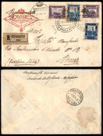 1020 ITALIA - POSTA AEREA - 1934 (13 Novembre) - Mogadiscio Roma (366 - Longhi 3215/34PQc) - Aerogramma Raccomandato Del - Sonstige & Ohne Zuordnung