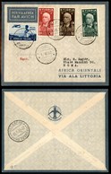 1027 ITALIA - POSTA AEREA - 1936 (18 Maggio) - Addis Abeba Roma (419 - Longhi 36UL) - Aerogramma Con Affrancatura Mista  - Other & Unclassified