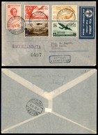 1029 ITALIA - POSTA AEREA - 1936 (1 Settembre) - Roma Dire Daua (432 - Longhi 3584/36YGb) - Aerogramma Raccomandato Con  - Other & Unclassified