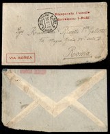 1032 ITALIA - POSTA AEREA - 1936 (27 Settembre) - Addis Abeba Roma (439 - Longhi 3598/36RKa) - Dalla PM AOI - Recuperata - Other & Unclassified