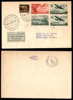 1047 ITALIA - POSTA AEREA - 1937 (6 Aprile) - Torino Parigi/Corriere Per Bruxelles (453 - Longhi 3645/37RUe) - Aerogramm - Other & Unclassified