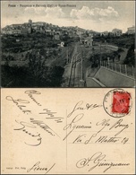 1501 CARTOLINE - REGIONALISMO-ABRUZZO - Penne (PE), Panorama E Ferrovia Elettrica Penne-Pescara Viaggiata 1931 - Autres & Non Classés