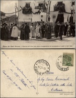 1545 CARTOLINE - REGIONALISMO-SICILIA - Piana Dei Greci (PA), Inaug. Mon. Ai Caduti Animata Viaggiata 1925 - Altri & Non Classificati