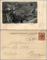 1549 CARTOLINE - REGIONALISMO-TOSCANA - Badia Prataglia (AR), Panorama Viaggiata 1904 - Autres & Non Classés
