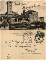 1566 CARTOLINE - REGIONALISMO-TOSCANA - Vicopisano (PI), Saluti Da, Panorama Paese Viaggiata 1906 - Other & Unclassified