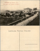 1571 CARTOLINE - REGIONALISMO-TOSCANA - Catignano In Chianti (SI), Villa Barone M Segardi Biringucci Nuova Perfetta - Other & Unclassified