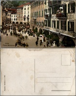 1573 CARTOLINE - REGIONALISMO- TRENTINO ALTO ADIGE - Riva Del Garda (TN), Piazza Benacense Animatissima Colorata Nuova - Other & Unclassified