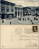 1579 CARTOLINE - REGIONALISMO-UMBRIA - Terni, Piazza V.Emanuele Animatissima Viaggiata 1933 - Other & Unclassified