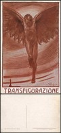 1627 CARTOLINE - AVIAZIONE - Soggetti Aeronautici "Trasfigurazione" - Illustratore Pelligra - Nuova (40) - Andere & Zonder Classificatie