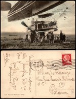 1644 CARTOLINE - AVIAZIONE - Navicella Del Dirigibile Militare Francese "Republique" - Viaggiata 29.12.33 - Andere & Zonder Classificatie