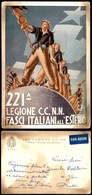 1664 CARTOLINE - MILITARI - MVSN Coloniale - 221° Legione CC.NN. "Fasci Italiani All'estero" - Illustratore Morbiducci - - Andere & Zonder Classificatie