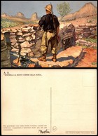 1668 CARTOLINE - MILITARI - A.O. Sentinella Al Nuovo Confine Della Patria - Illustratore D'Ercoli - Nuova FG - Altri & Non Classificati