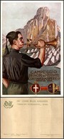 1737 CARTOLINE - MILITARI - Milizia D'Avanguardia - 245° Legione Campeggio "Principe Di Piemonte" 1929 - Illustratore Gr - Autres & Non Classés