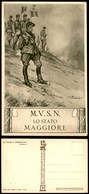 1761 CARTOLINE - MILITARI - MVSN - Serie Fauno - "Lo Stato Maggiore" - Illustratore Pisani - N3 - Nuova (30) - Andere & Zonder Classificatie