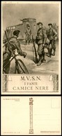 1762 CARTOLINE - MILITARI - MVSN - Serie Fauno - "I Fanti Camice Nere" - Illustratore Pisani - N4 - Nuova (30) - Andere & Zonder Classificatie