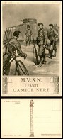 1762 CARTOLINE - MILITARI - MVSN - Serie Fauno - "I Fanti Camice Nere" - Illustratore Pisani - N4 - Nuova (30) - Autres & Non Classés