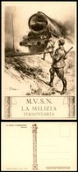 1763 CARTOLINE - MILITARI - MVSN - Serie Fauno - "La Milizia Ferroviaria" - Illustratore Pisani - N5 - Nuova (30) - Autres & Non Classés