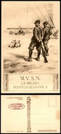 1764 CARTOLINE - MILITARI - MVSN - Serie Fauno - "La Milizia Postelegrafica" - Illustratore Pisani - N6 - Nuova (30) - Other & Unclassified