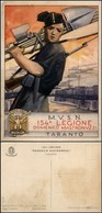 1821 CARTOLINE - MILITARI - 154° Legione "Mastronuzzi" Taranto - Illustratore Paschetto - Colorata - Nuova FG  (175) - Other & Unclassified