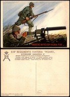 1884 CARTOLINE - MILITARI - 139° Reggimento Fanteria Pesaro - Divisione Sabaudia II° - Illustratore Ferrari - Nuova FG - Autres & Non Classés