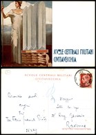 1906 CARTOLINE - MILITARI - Scuole Centrali Militari Civitavecchia - Viaggiata 26.3.37 FG - Other & Unclassified