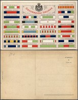 1917 CARTOLINE - MILITARI - Decorazioni Italiane Militari - Stemma Savoia Centrale -  Nuova Perfetta - Autres & Non Classés