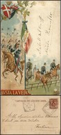 1919 CARTOLINE - MILITARI - Lancieri Aosta - Viaggiata 11.11.1903 - Autres & Non Classés